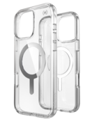 Speck Presidio Perfect Clear + MS Apple iPhone 16 Pro Max Clear - with Microban