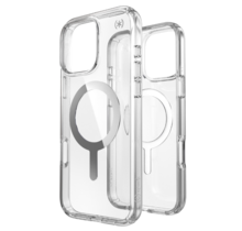 Speck Presidio Perfect Clear + MS Apple iPhone 16 Pro Max Clear - with Microban