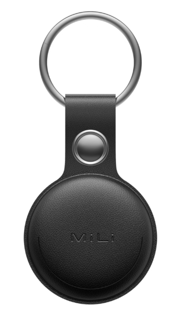 MiLi MiTag & Leather Case iOS - Black - 4 Pack