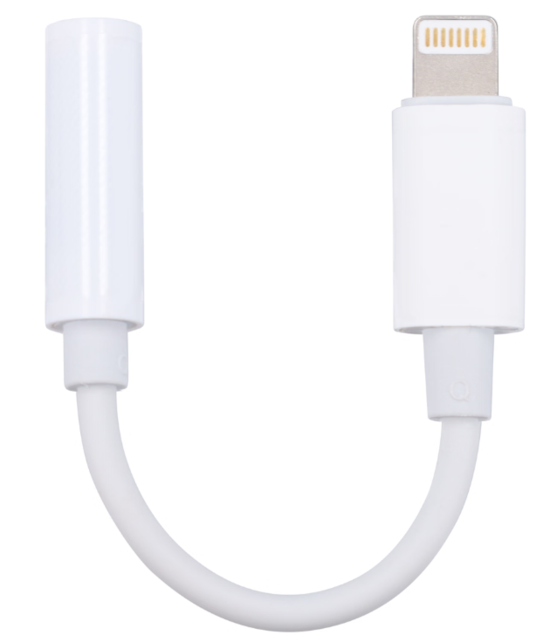 Lightning to Headphone jack adapter