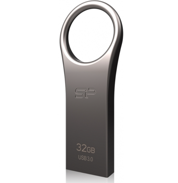 Silicon Power J80 Jewel USB Pendrive 32GB USB 3.0 Titanium