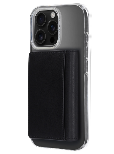 Mobiparts MagSafe Compatible Card Wallet Black