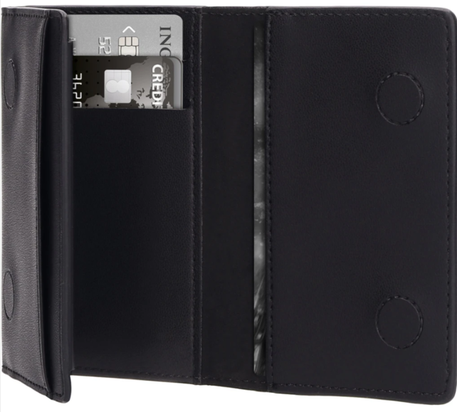 Mobiparts MagSafe Compatible Card Wallet Black