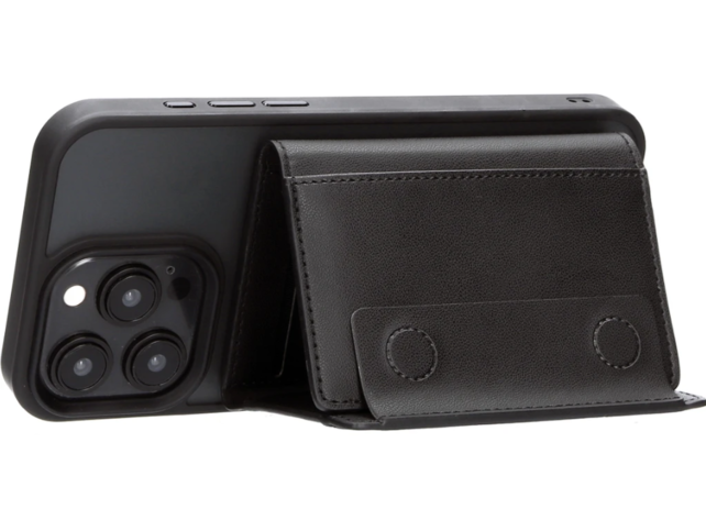 Mobiparts MagSafe Compatible Card Wallet Black