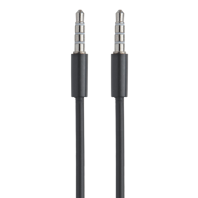 Mobiparts AUX Cable 3.5 mm to 3.5 mm Black (1 meter)