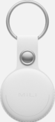 MiLi MiTag & Leather case - White - 1 Pack