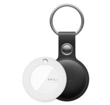 MiLi MiTag & Leather case - Black - 1 Pack