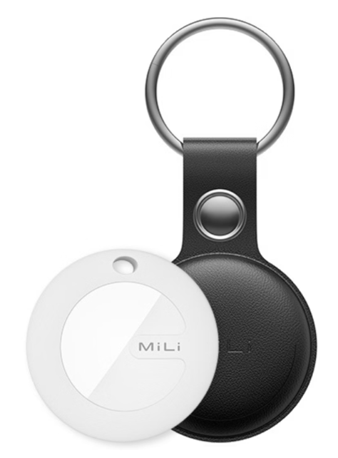 MiLi MiTag & Leather case - Black - 1 Pack