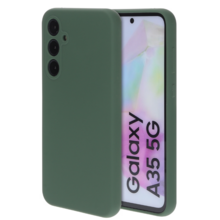 Mobiparts Silicone Cover Samsung Galaxy A35 Forest Green