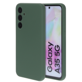 Mobiparts Silicone Cover Samsung Galaxy A35 Forest Green