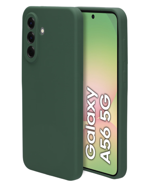 Mobiparts Silicone Cover Samsung Galaxy A56 Forest Green