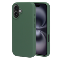 Mobiparts Silicone Cover Apple iPhone 16 Forest Green