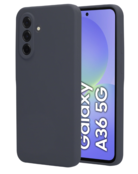 Mobiparts Silicone Cover Samsung Galaxy A36 Urban Grey