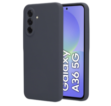 Mobiparts Silicone Cover Samsung Galaxy A36 Urban Grey