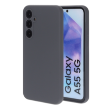 Mobiparts Silicone Cover Samsung Galaxy A55 Urban Grey