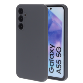 Mobiparts Silicone Cover Samsung Galaxy A55 Urban Grey