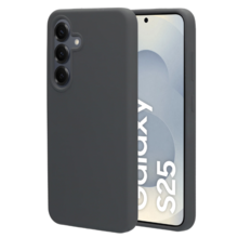 Mobiparts Silicone Cover Samsung Galaxy S25 Urban Grey