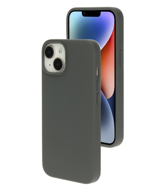 Mobiparts Silicone Cover Urban Grey Iphone 14