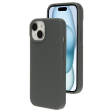 Mobiparts Silicone Cover Apple iPhone 15 Urban Grey