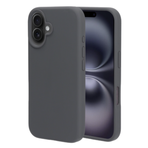 Mobiparts Silicone Cover Apple iPhone 16 Urban Grey