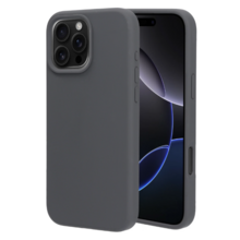 Mobiparts Silicone Cover Apple iPhone 16 Pro Max Urban Grey