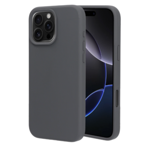 Mobiparts Silicone Cover Apple iPhone 16 Pro Max Urban Grey