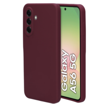 Mobiparts Silicone Cover Samsung Galaxy A56 Plum Red