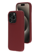 Mobiparts Silicone Cover Plum Red Iphone 15 Pro