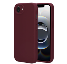 Mobiparts Silicone Cover Apple iPhone 16e Plum Red