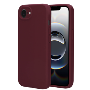Mobiparts Silicone Cover Apple iPhone 16e Plum Red