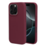 Mobiparts Silicone Cover Apple iPhone 16 Pro Plum Red