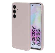 Mobiparts Silicone Cover Samsung Galaxy A35 Soft Salmon