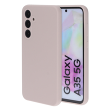 Mobiparts Silicone Cover Samsung Galaxy A35 Soft Salmon