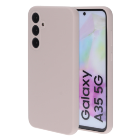 Mobiparts Silicone Cover Samsung Galaxy A35 Soft Salmon