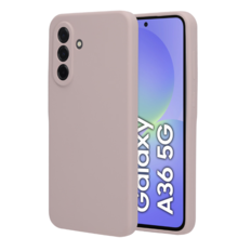 Mobiparts Silicone Cover Samsung Galaxy A36 Soft Salmon
