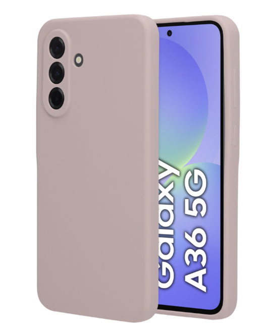 Mobiparts Silicone Cover Samsung Galaxy A36 Soft Salmon