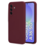 Mobiparts Silicone Cover Samsung Galaxy A36 Plum Red