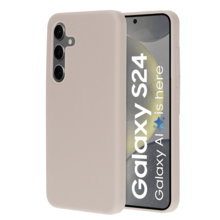 Mobiparts Silicone Cover Samsung Galaxy S25 Soft Salmon