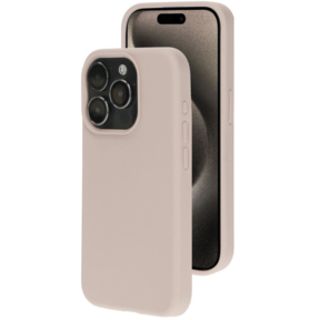 Mobiparts Silicone Cover Soft Salmon Iphone 15 Pro