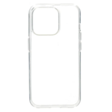 Mobiparts Silicone Cover iPhone 15 Pro Transparant