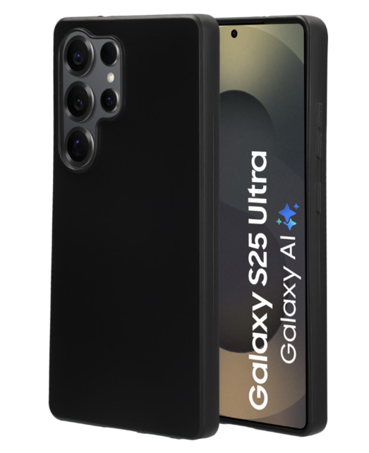 Mobiparts Classic TPU Case Samsung Galaxy S25 Ultra Matt Black