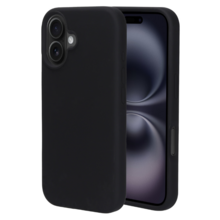 Mobiparts Silicone Cover Apple iPhone 16 Black
