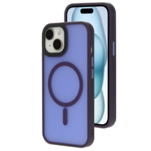 Mobiparts Hardcover Satin Purple Iphone 15