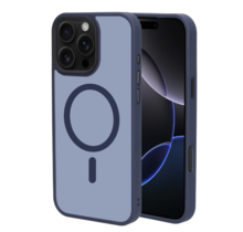 Mobiparts Hardcover Apple iPhone 16 Pro Max Satin Blue (Magsafe Compatible)