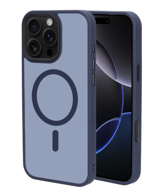 Mobiparts Hardcover Apple iPhone 16 Pro Max Satin Blue (Magsafe Compatible)