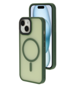 Mobiparts Hardcover Satin Green  Iphone 15