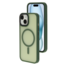 Mobiparts Hardcover Satin Green Iphone 15