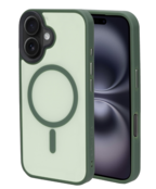 Mobiparts Hardcover Apple iPhone 16 Satin Green (Magsafe Compatible)