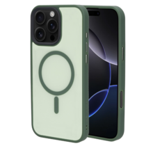 Mobiparts Hardcover Apple iPhone 16 Pro Max Satin Green (Magsafe Compatible)