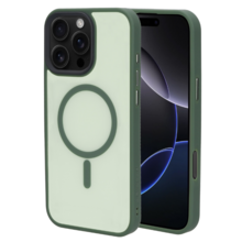 Mobiparts Hardcover Apple iPhone 16 Pro Max Satin Green (Magsafe Compatible)